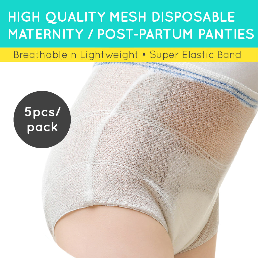 Partum Panties - Disposable postpartum underwear: high waisted